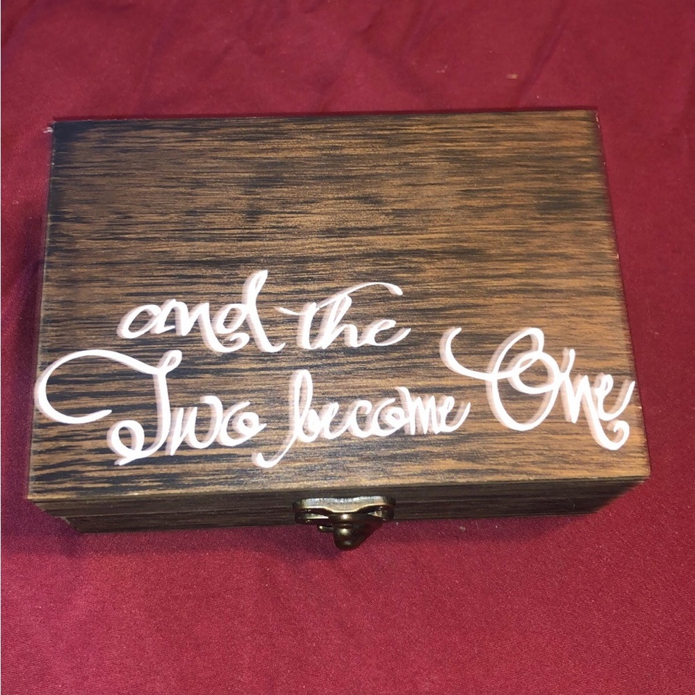 Ring bearer box